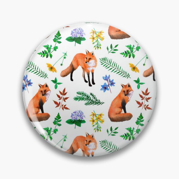 Item preview, Fox and Flora designed and sold by AnaAnaDesign.