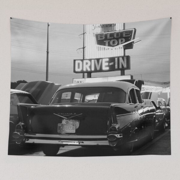 Item preview, Vintage Car Black And White  designed and sold by asun5.