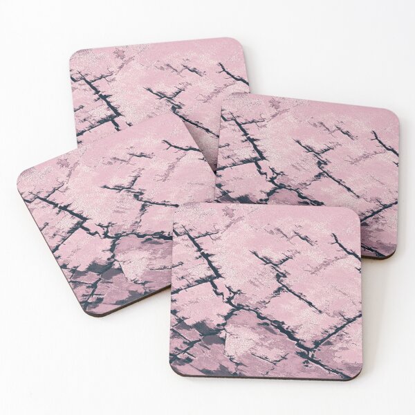 Item preview, Pink cracked wall designed and sold by SulkaCreative.