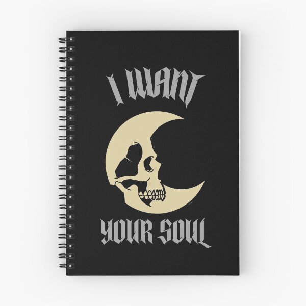 Item preview, Skull on Moon I Want Your Soul Halloween 2020 designed and sold by aronia.
