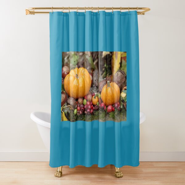 Autumn mouse Shower Curtain