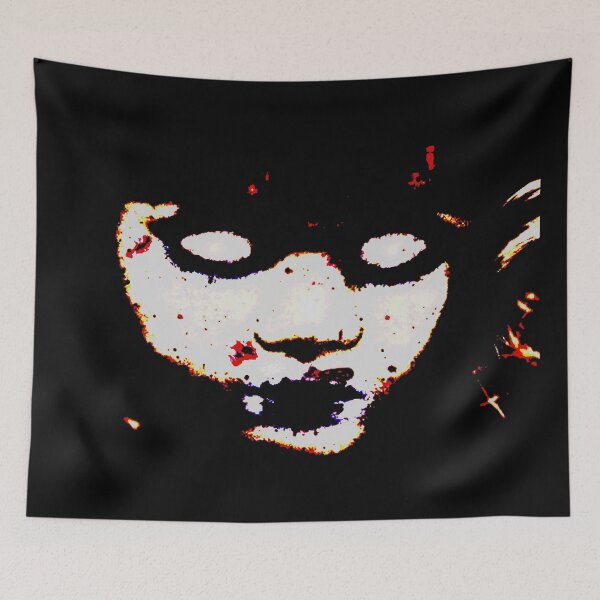 Item preview, Halloween scary face designed and sold by rich-jam.