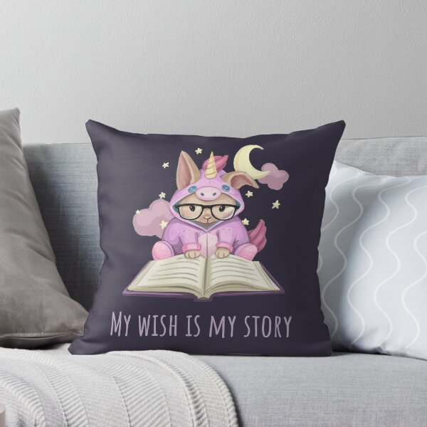 Item preview, My Wish is My Story Bunny Unicorn designed and sold by Pameloo.