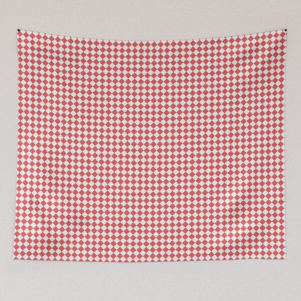 Item preview, Red and White Checkered Pattern designed and sold by heyitsclara.