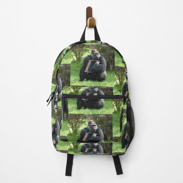 Item preview, Weird and Strange Gorilla With Accordion Fun Animal Design designed and sold by Bill Herrin.