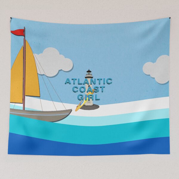 Item preview, Atlantic Coast Girl designed and sold by teepossible.