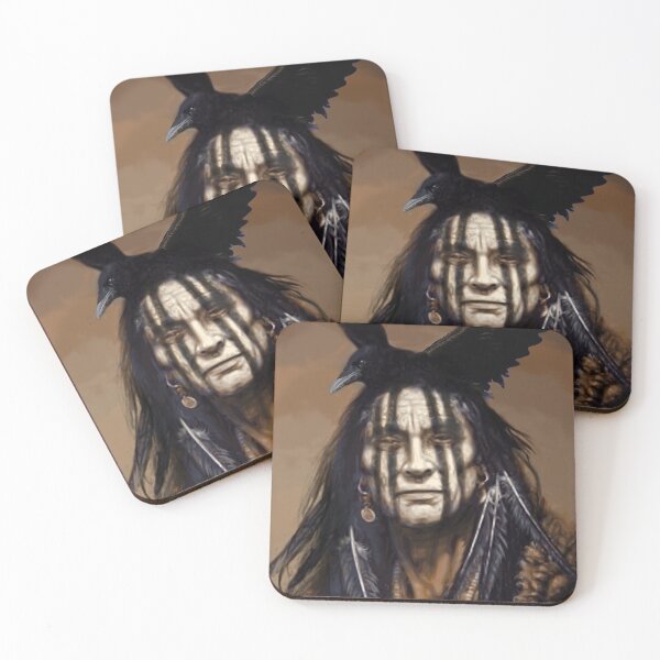 Item preview, “Crow Warrior” (North American Indian) designed and sold by ToastedGhost.