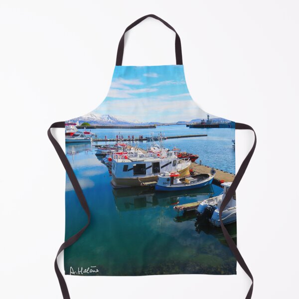 Item preview, Old harbour of Reykjavik designed and sold by AHELENE.