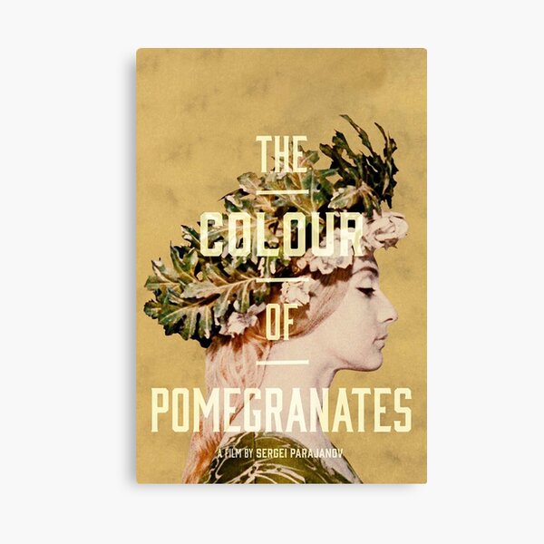 The Color of Pomegranates Canvas Print