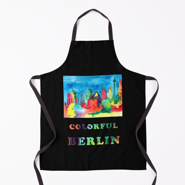 Item preview, Colorful Berlin - watercolor sketch of Berlin landmarks designed and sold by ElenaEhrenberg.