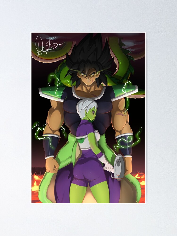 Broly X Cheelai Poster For Sale By Denyceson Redbubble 8104