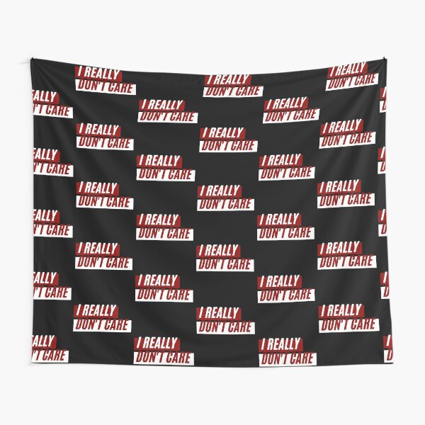 Dont Care Tapestries Redbubble - from nothing lil tjay roblox id roblox music codes