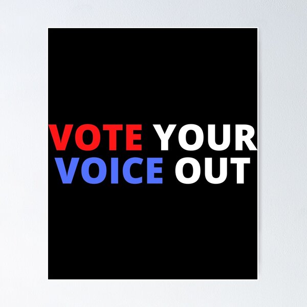Item preview, USA Election 2020: Vote your voice out designed and sold by SAVWIS.