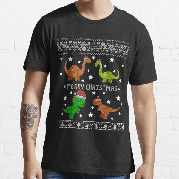 dinosaur christmas jumper adults