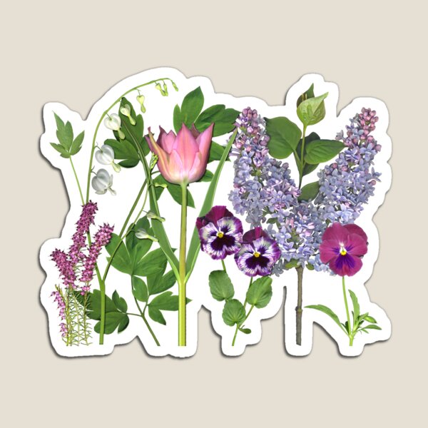 A Spring Garden Magnet