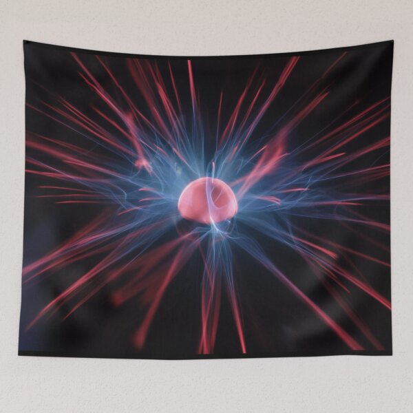 Item preview, Header plasma ball nerd gadget effect light plasma ball plasma lamp header design designed and sold by sopfanna.