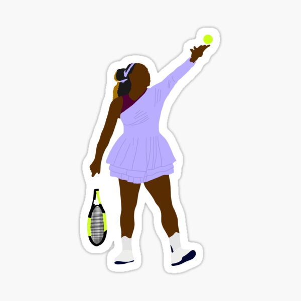 Serena Williams Sticker