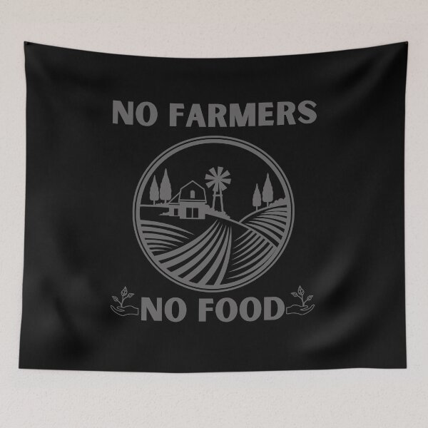 Item preview, No Farmers No Food designed and sold by InkItStudio.