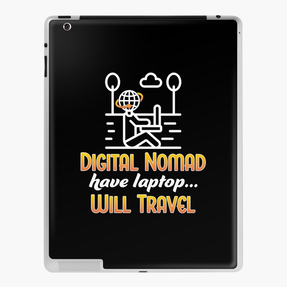Digital Nomad. iPad Case & Skin
