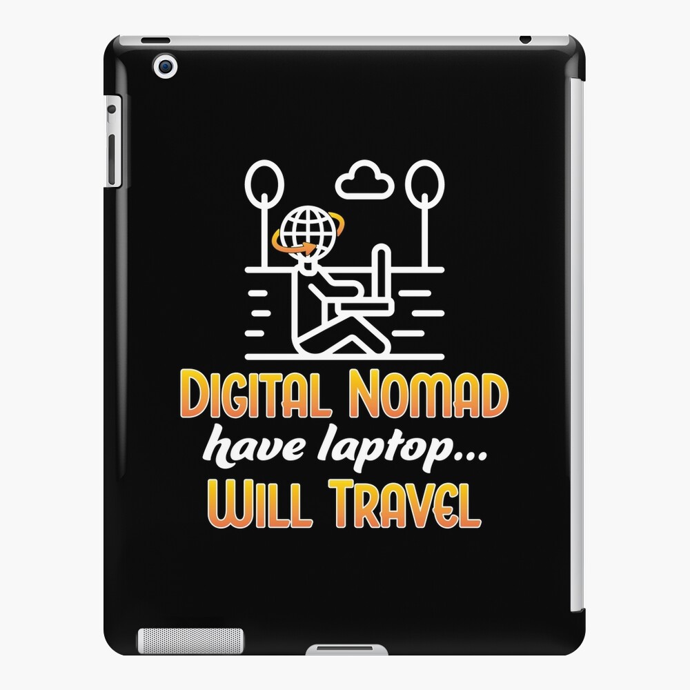 Digital Nomad. iPad Case & Skin