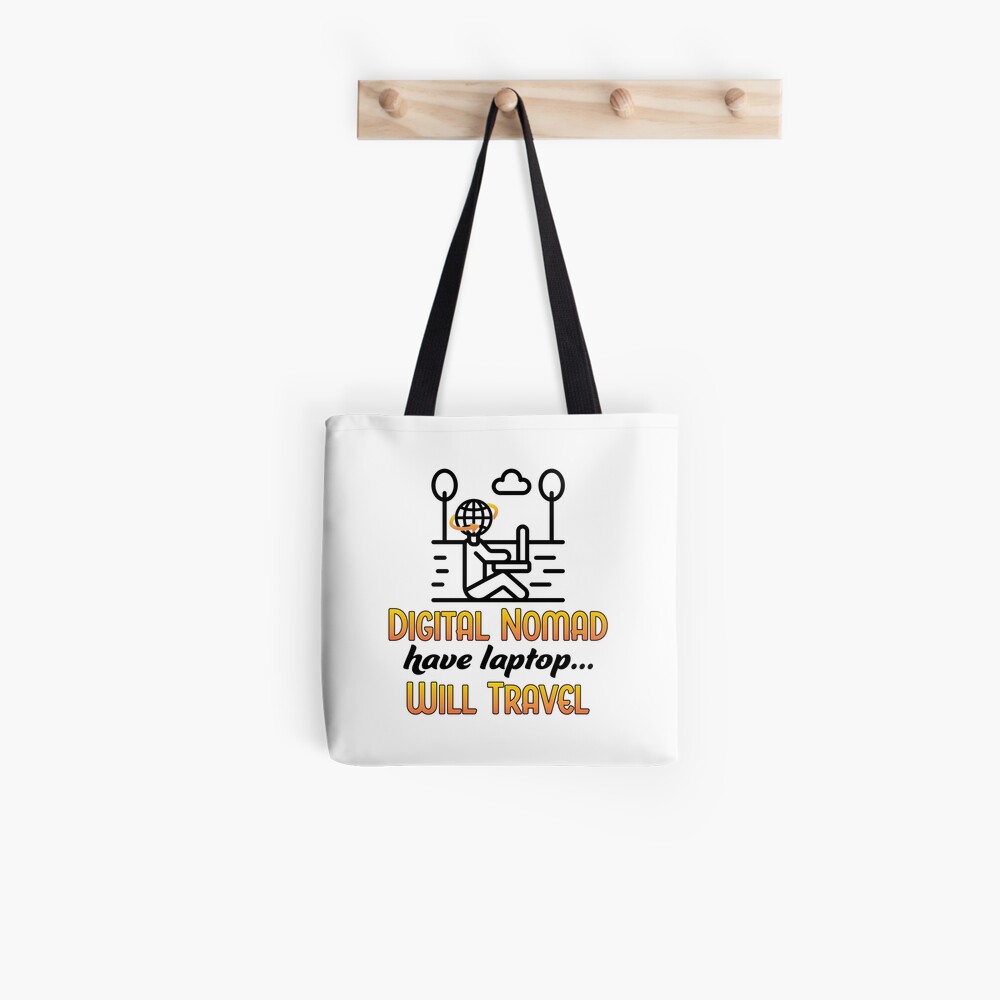 Digital Nomad. Tote Bag