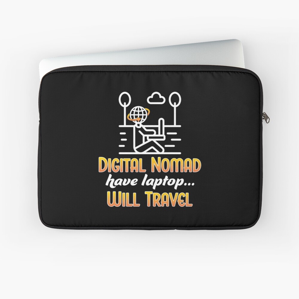Digital Nomad. Laptop Sleeve