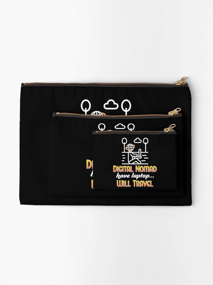 Alternate view of Digital Nomad. Zipper Pouch