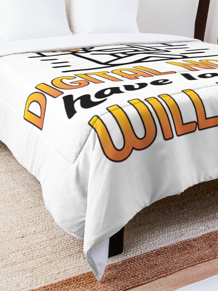 Alternate view of Digital Nomad. Comforter