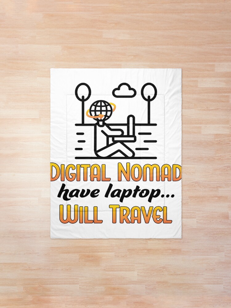 Alternate view of Digital Nomad. Comforter