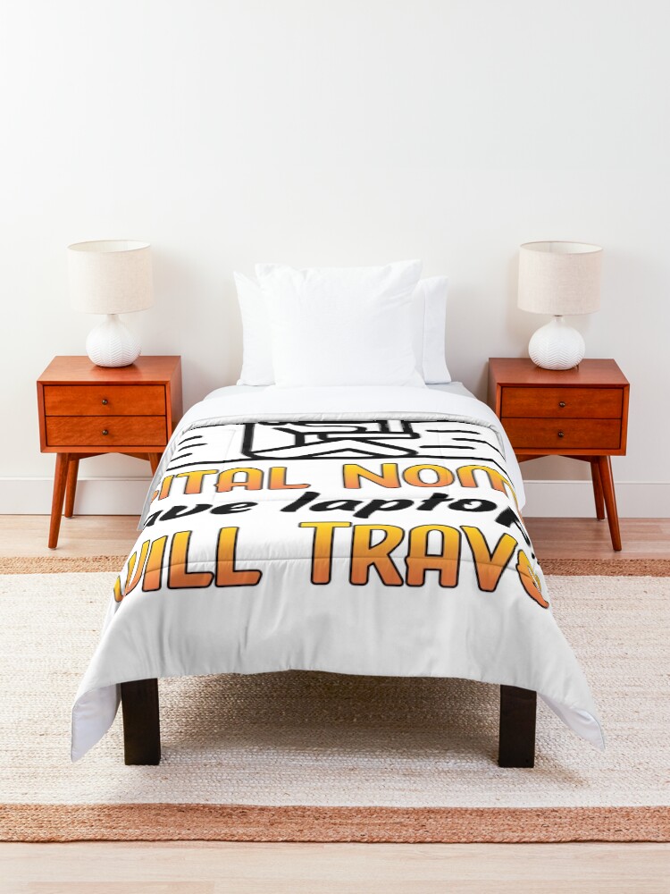 Alternate view of Digital Nomad. Comforter