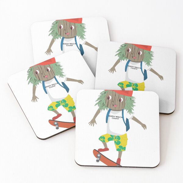 Item preview, Whizzy Willow the Skater Sticker designed and sold by bluesky12.