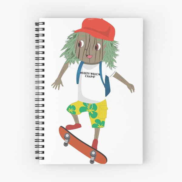 Item preview, Whizzy Willow the Skater Sticker designed and sold by bluesky12.