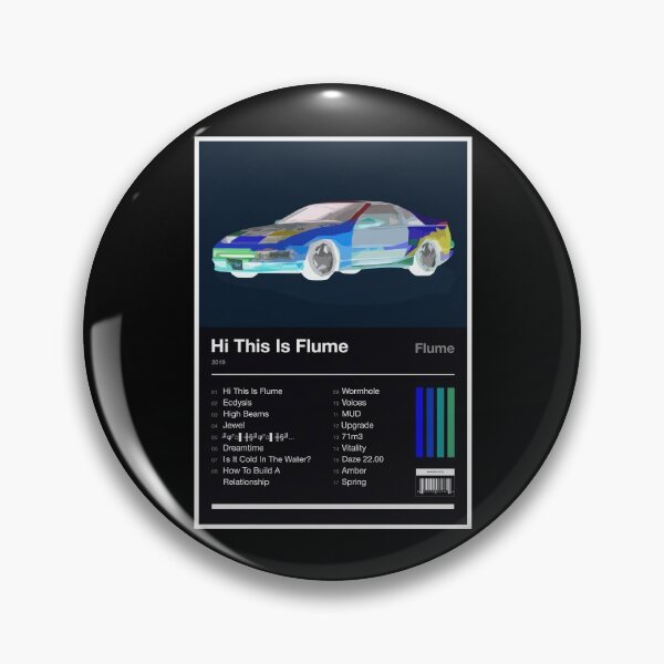 Item preview, Hi This Is Flume Tracklist (Inverted) designed and sold by TOURETTESBOYLOL.