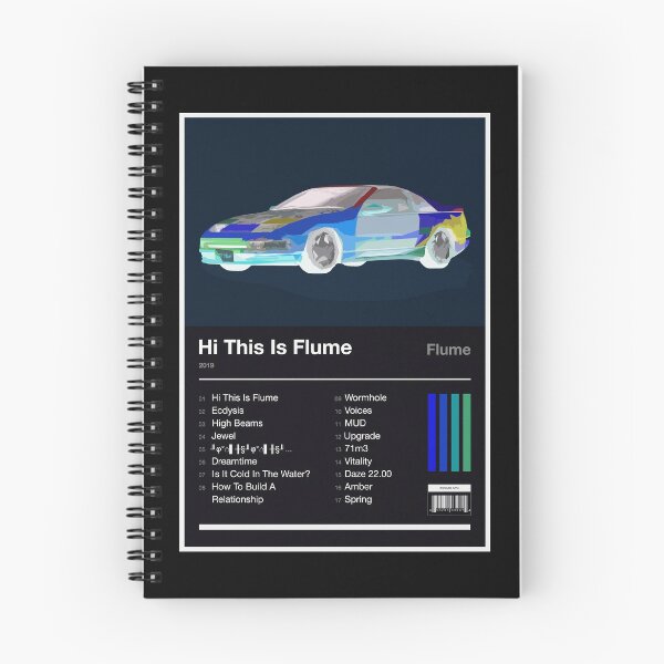 Item preview, Hi This Is Flume Tracklist (Inverted) designed and sold by TOURETTESBOYLOL.