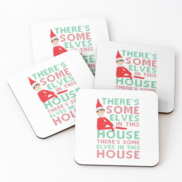 Item preview, There's Some Elves In This House designed and sold by kjanedesigns.