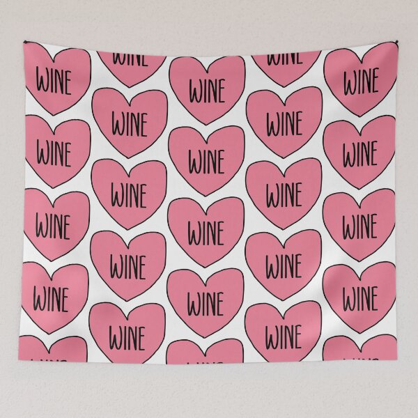 Item preview, I love wine designed and sold by ClumsyClouds.