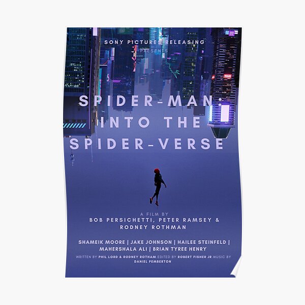 INTO THE SPIDER-VERSE POSTER Poster