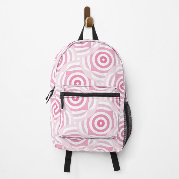 Item preview, Leafy Circles Geometric Pattern – Pink designed and sold by RoguePatterns.
