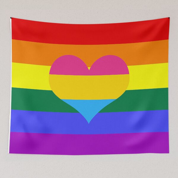 Item preview, Homosexual Panromantic Pride Flag designed and sold by DarkVulpine.