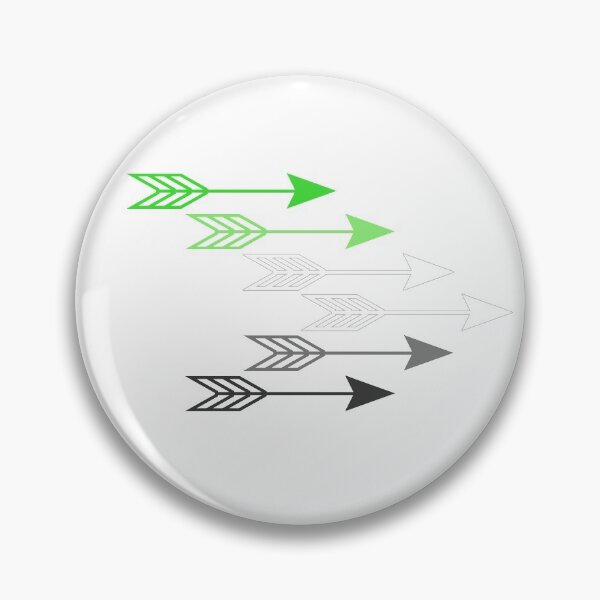 Item preview, Pride Arrows - Aromantic designed and sold by carayn.