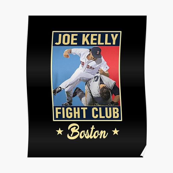  Joe Kelly Fights Club Baseball Red Sox Vs : Handmade Products