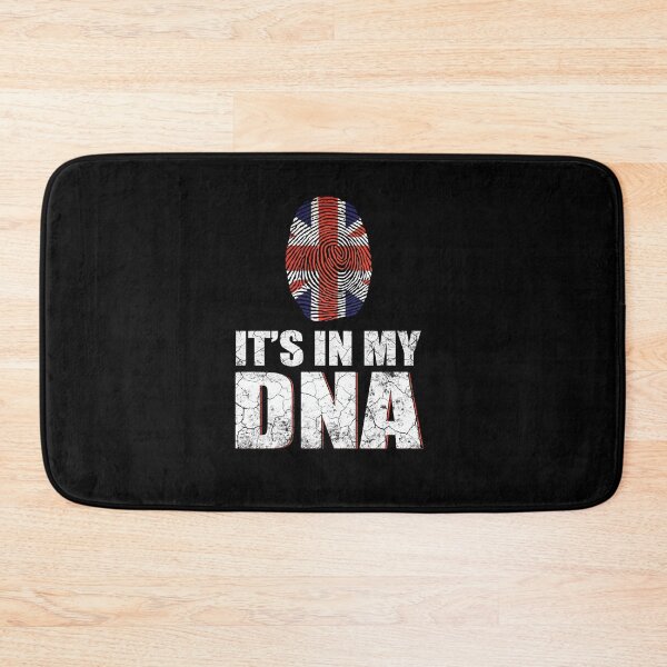 Item preview, IT'S IN MY DNA British Flag England UK Britain Union Jack designed and sold by Simeon	 Dorelus.