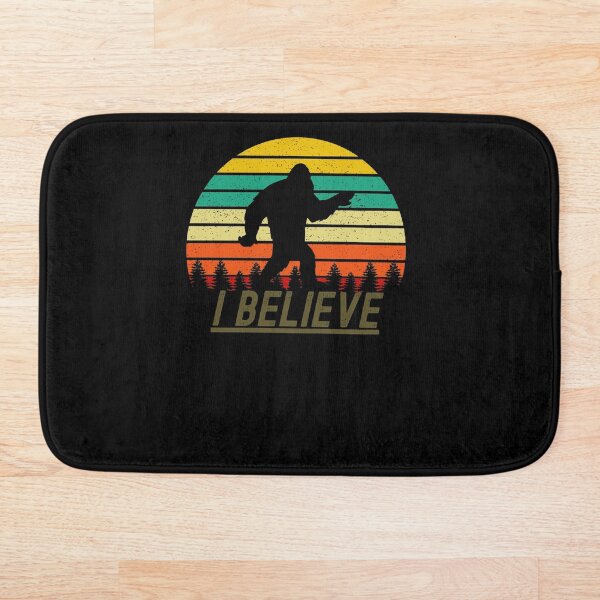 Item preview, Creo que Bigfoot Sasquatch Retro Sunset Forest Yeti Cryptid designed and sold by RKSDesigns.