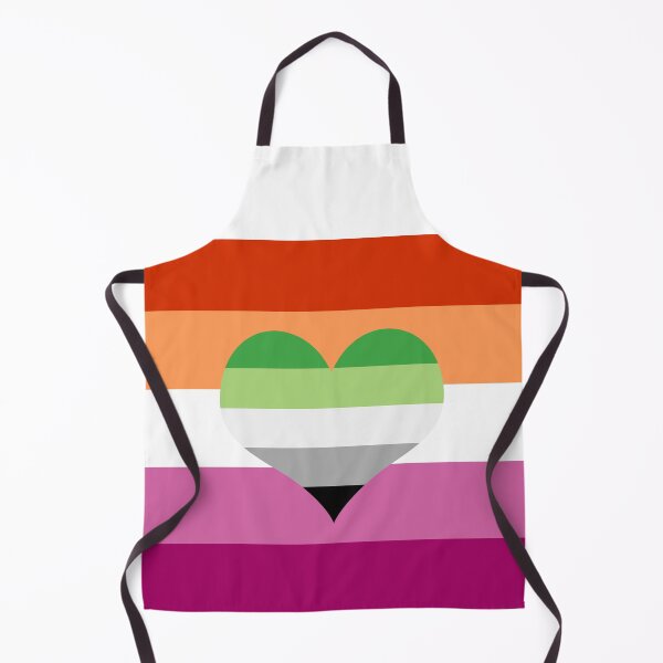 Item preview, Aromantic Lesbian Pride Flag designed and sold by DarkVulpine.