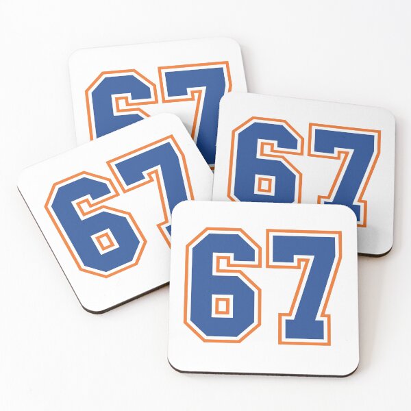 Item preview, Sixty-Seven Jersey Number Sports 67 designed and sold by HelloFromAja.