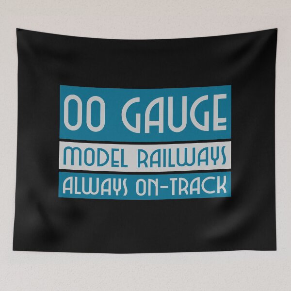 Item preview, Specially Made for OO Gauge Model Railway Enthusiasts. Model Railways and Model Trains, Always on Track. Great Gift for the Model Railway Enthusiast in Your Life. Or Spoil Yourself! designed and sold by UrTops.