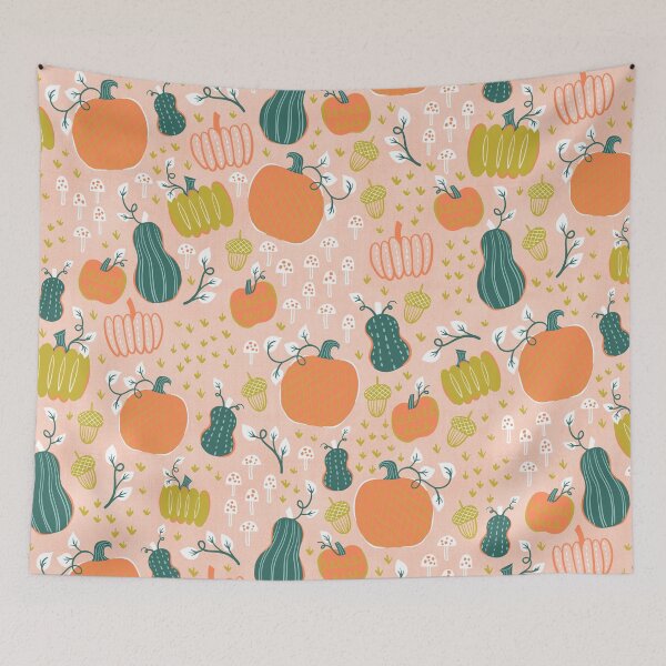 Item preview, Autumn Pumpkin Patch Pattern designed and sold by Van Huynh.