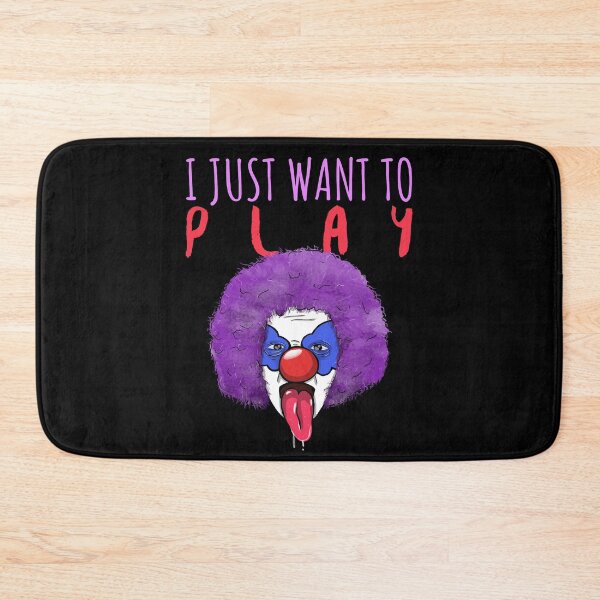 Item preview, Clown  I just want to play Halloween 2020 designed and sold by aronia.