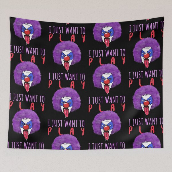 Item preview, Clown  I just want to play Halloween 2020 designed and sold by aronia.