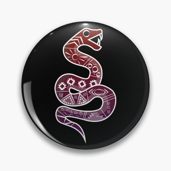 Item preview, Mexican Aztec Snake Design Red and purple designed and sold by Jake Purcell.
